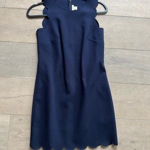 J crew scallop shift dress
